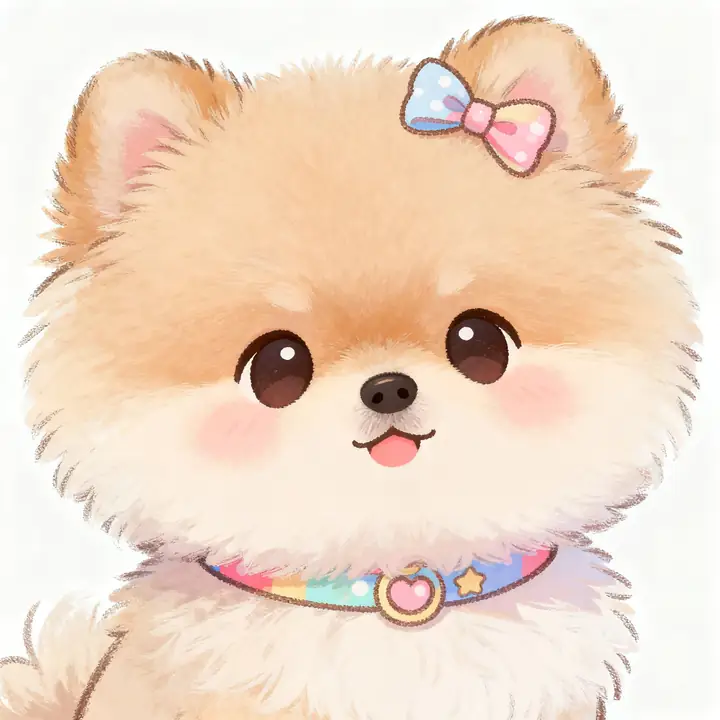 French Bulldog style AI pet portrait example