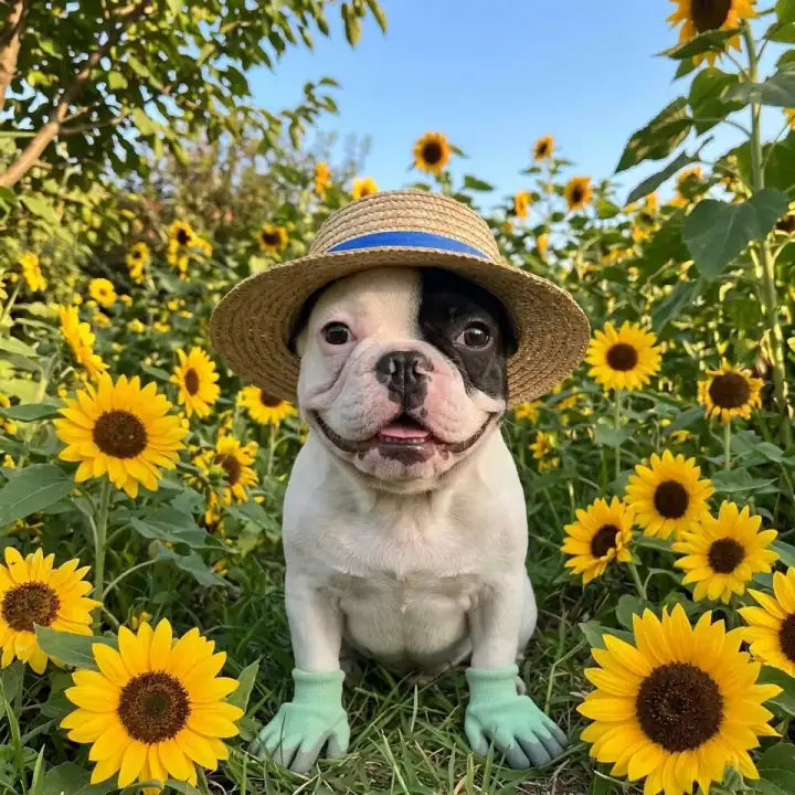 Custom dog portrait gift idea