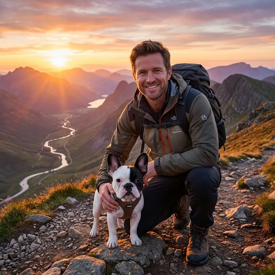 Adventure Buddies human and pet portrait style preview