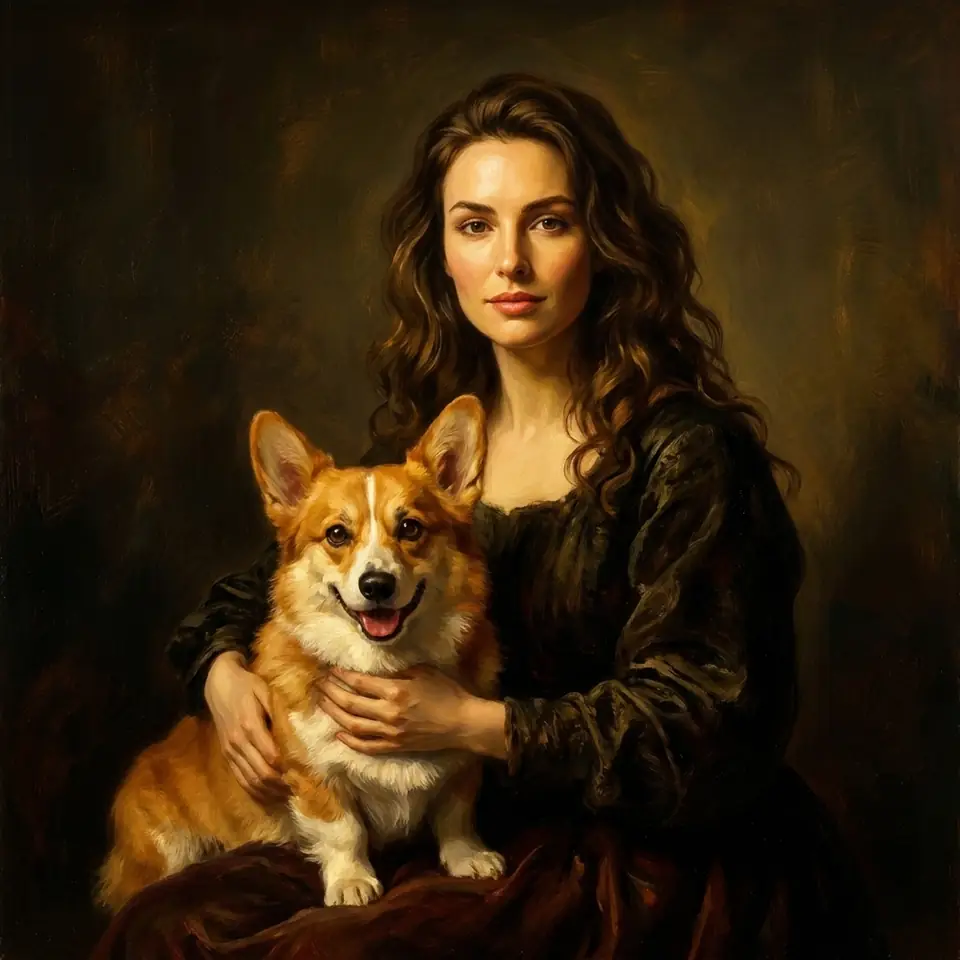 Rembrandt human and pet portrait style preview
